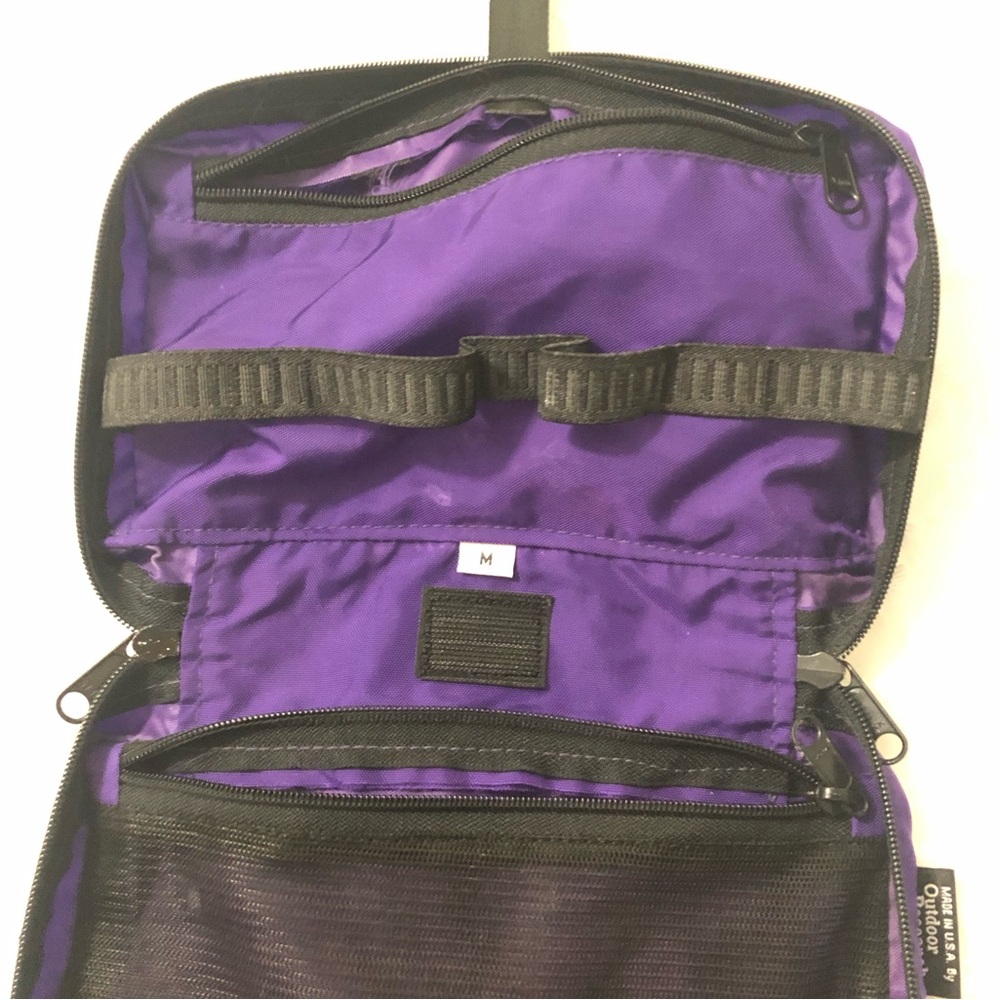 Vintage Outdoor Research Purple Travel Toiletry Organizer - Picture 2 of 6